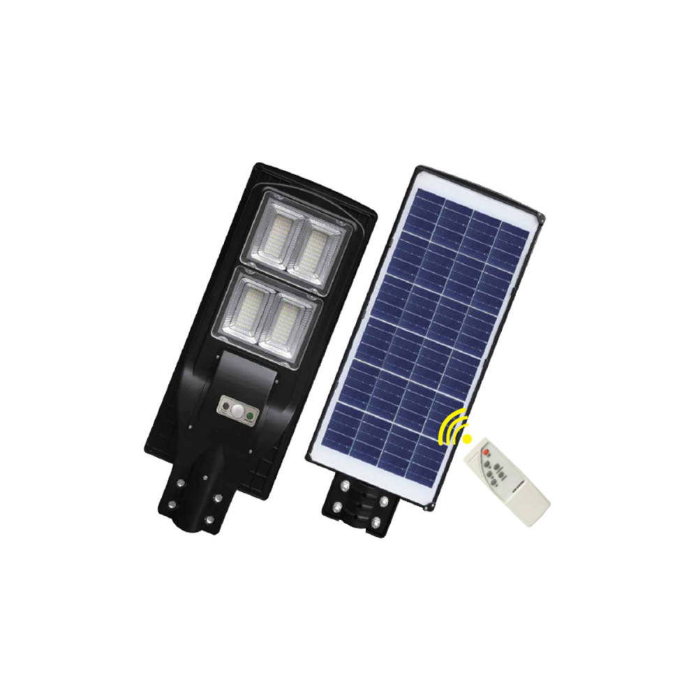 Güneş Enerjili Sürekli Devamlı Yanan 120 Watt Solar Park Bahçe Led Aydınlatma 2 Modlu Uzaktan Kumandalı