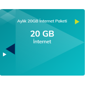 Aylık 20gb Türk Telekom Data Hat 4g Sim Kartlı Kameralar için 1 Yıllık Paket Ucuz İnternet Hattı