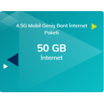 Aylık 50gb Türk Telekom Data Hat 4g Sim Kartlı Kameralar için 1 Yıllık Paket Ucuz İnternet Hattı