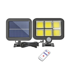 120 COB LED PROJEKTÖR 3 MODLU SOLAR GÜNEŞ ENERJİLİ..